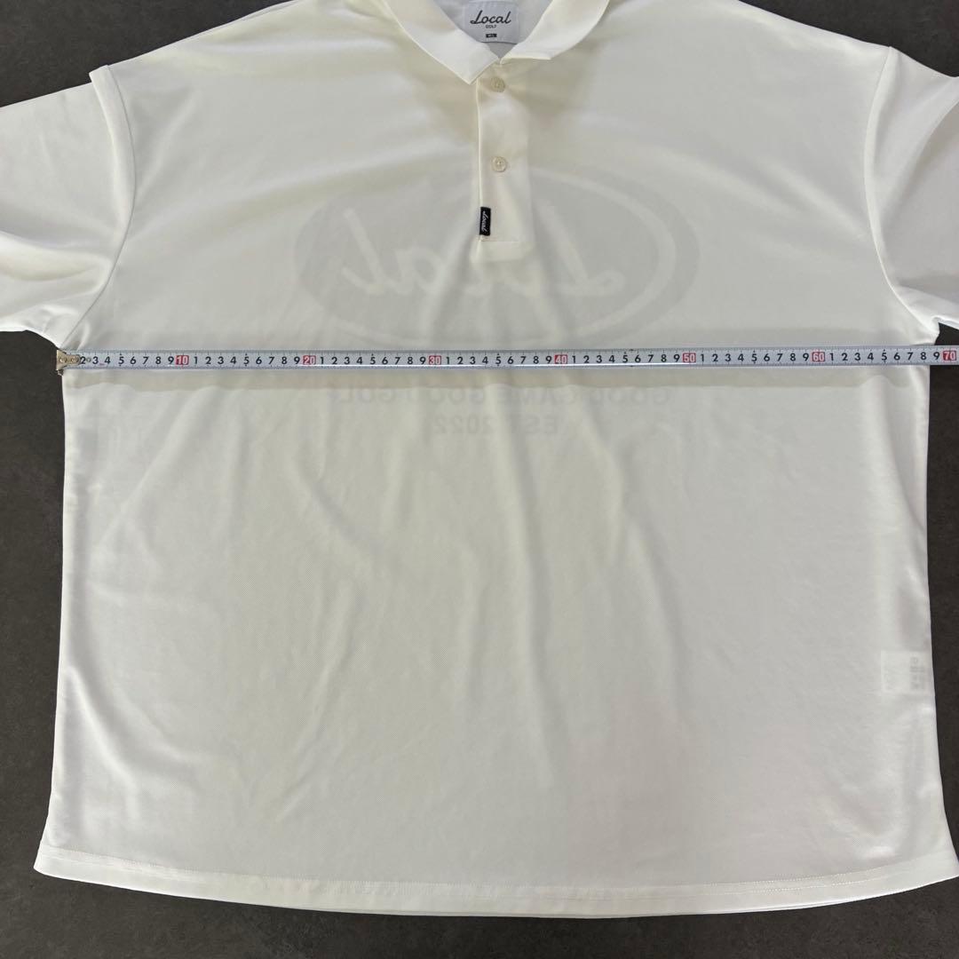 Local golf Good Game Ellipse ポロ 白色M/Lサイズ