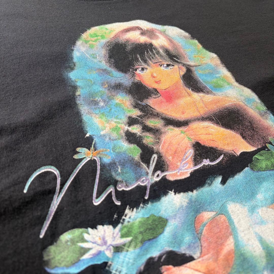 【XL】きまぐれオレンジロード 鮎川まどか アニメ Tシャツ 海外古着
