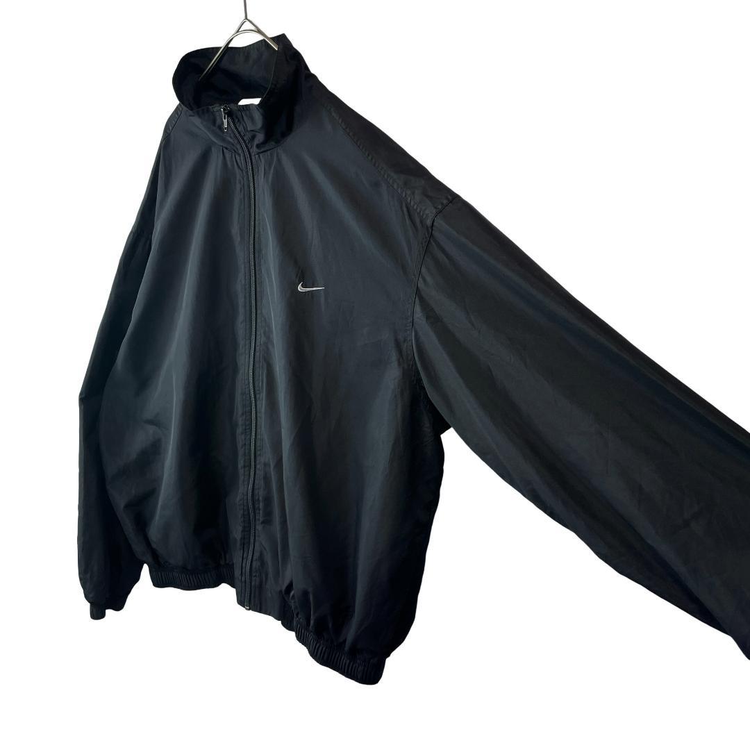 ビッグサイズ 00sY2K NIKE ナイキ ジップアップジャケット 黒 3XL