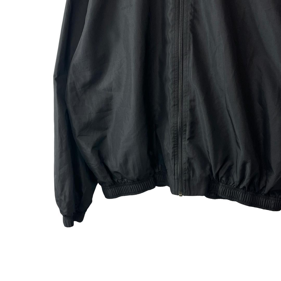 ビッグサイズ 00sY2K NIKE ナイキ ジップアップジャケット 黒 3XL