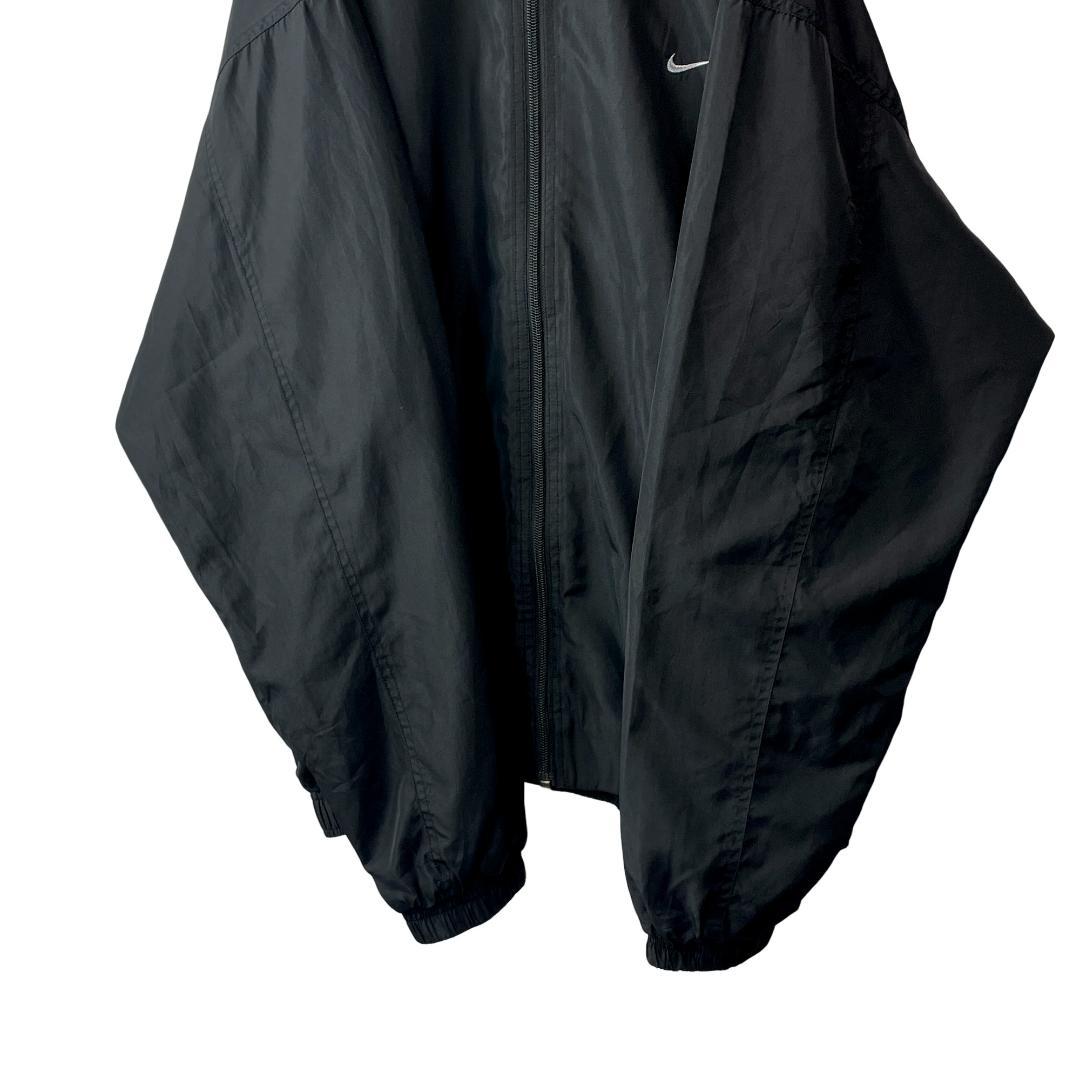 ビッグサイズ 00sY2K NIKE ナイキ ジップアップジャケット 黒 3XL