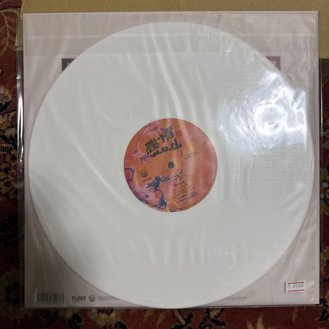 新品未開封 w.o.d. 感情 サイン付きレコード LP