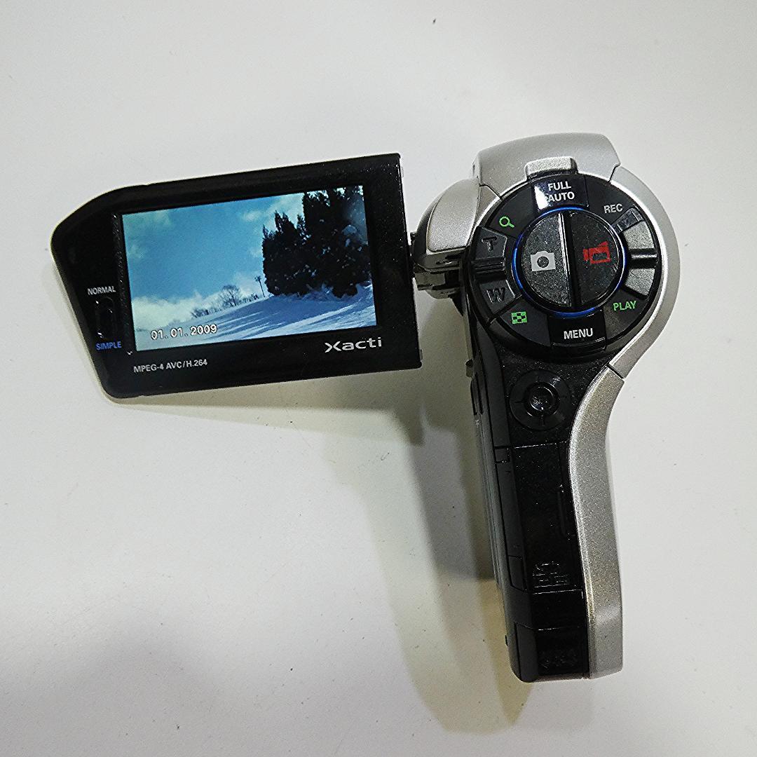 動作良好 SANYO Xacti DMX-HD1000 デジタルビデオカメラ