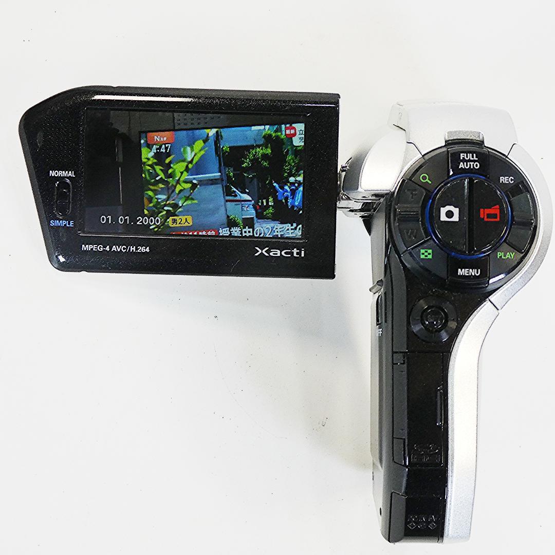 動作良好 SANYO Xacti DMX-HD1000 デジタルビデオカメラ