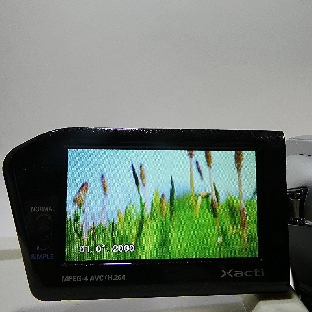 動作良好 SANYO Xacti DMX-HD1000 デジタルビデオカメラ