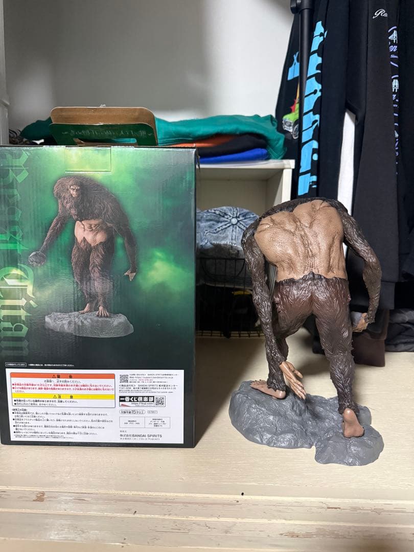 一番くじ 進撃の巨人 ～獣の巨人は俺が仕留める～　A賞　獣の巨人　開封品