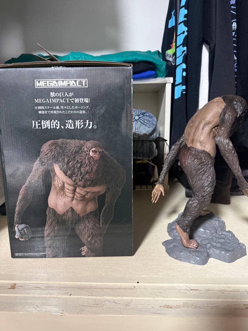 一番くじ 進撃の巨人 ～獣の巨人は俺が仕留める～　A賞　獣の巨人　開封品