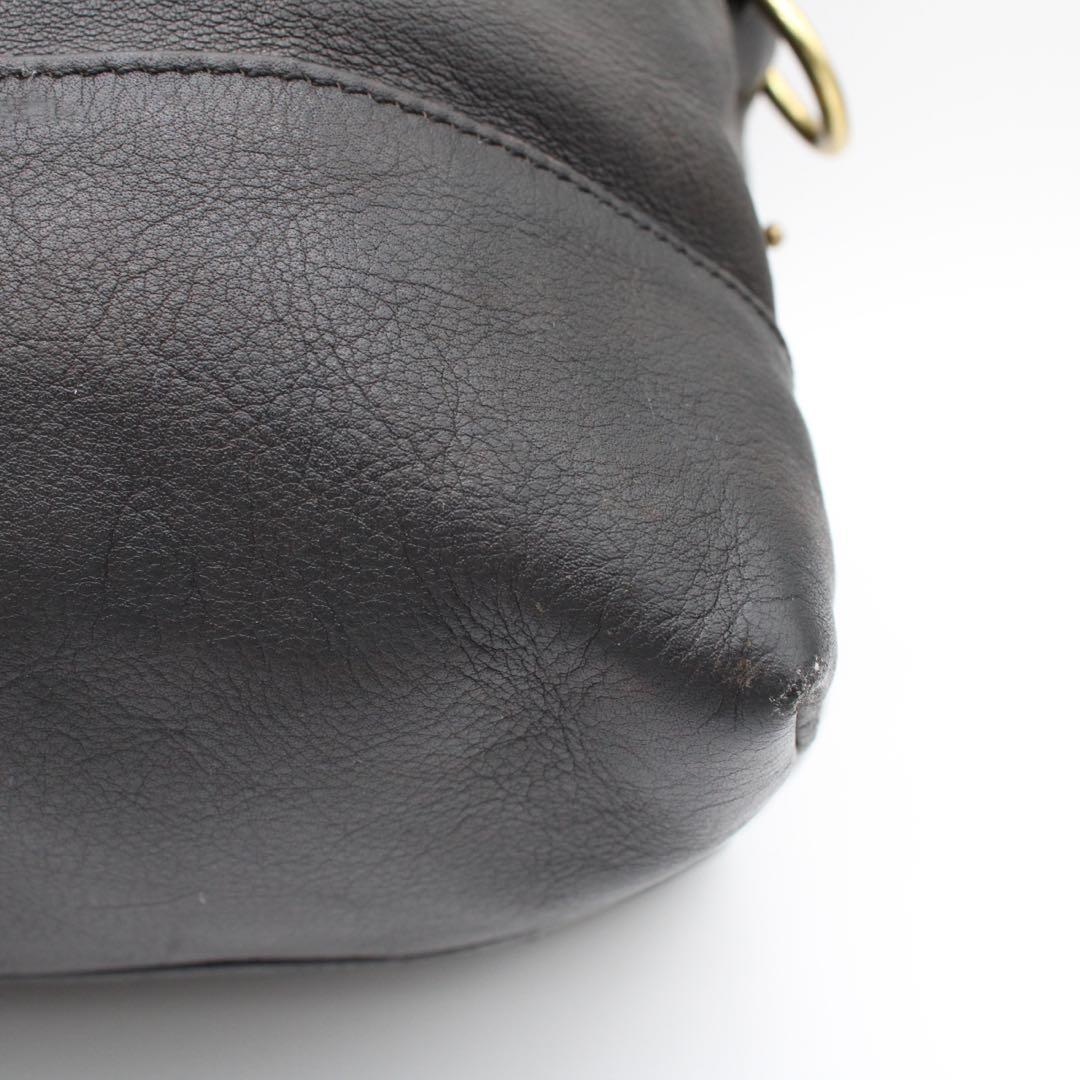 【良品】OLDCOACH ボストンバッグ 2way 肩掛け ヴィンテージ 黒色