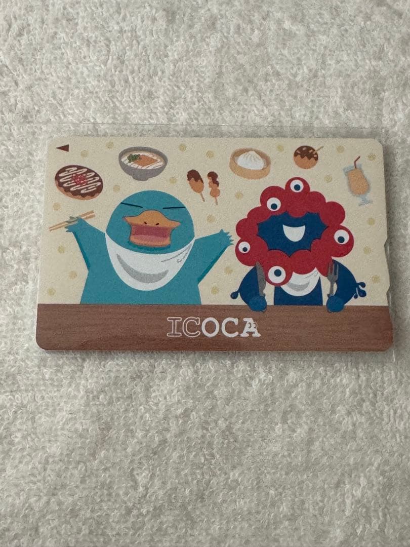 大阪万博 記念 パスケース付きミャクミャク コラボ ICOCA