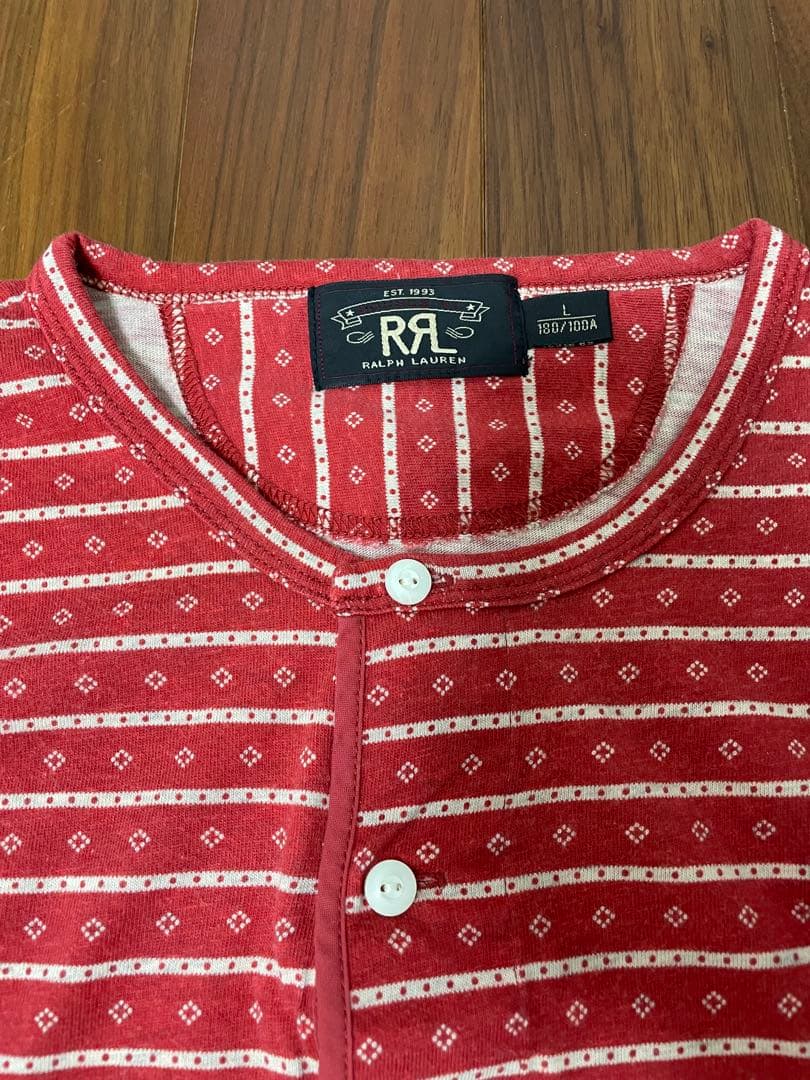 RRL 美品 ヘンリーネック L