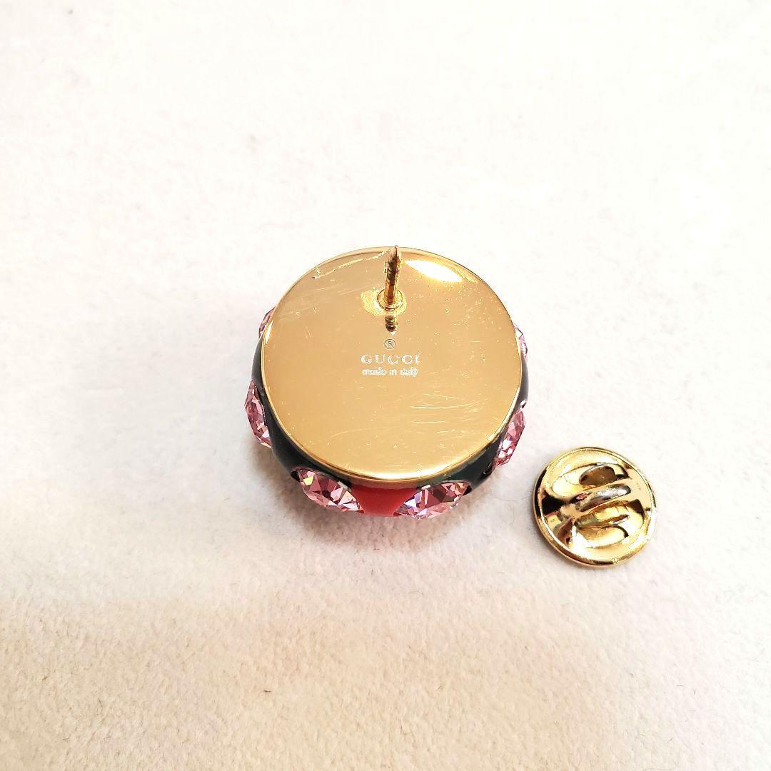 GUCCI ネクタイピン　ブローチ　GG インターロッキング シェリー