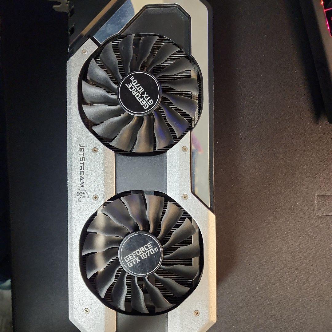 グラフィックボード・グラボ・ビデオカード GeForce GTX 1070Ti JetStream