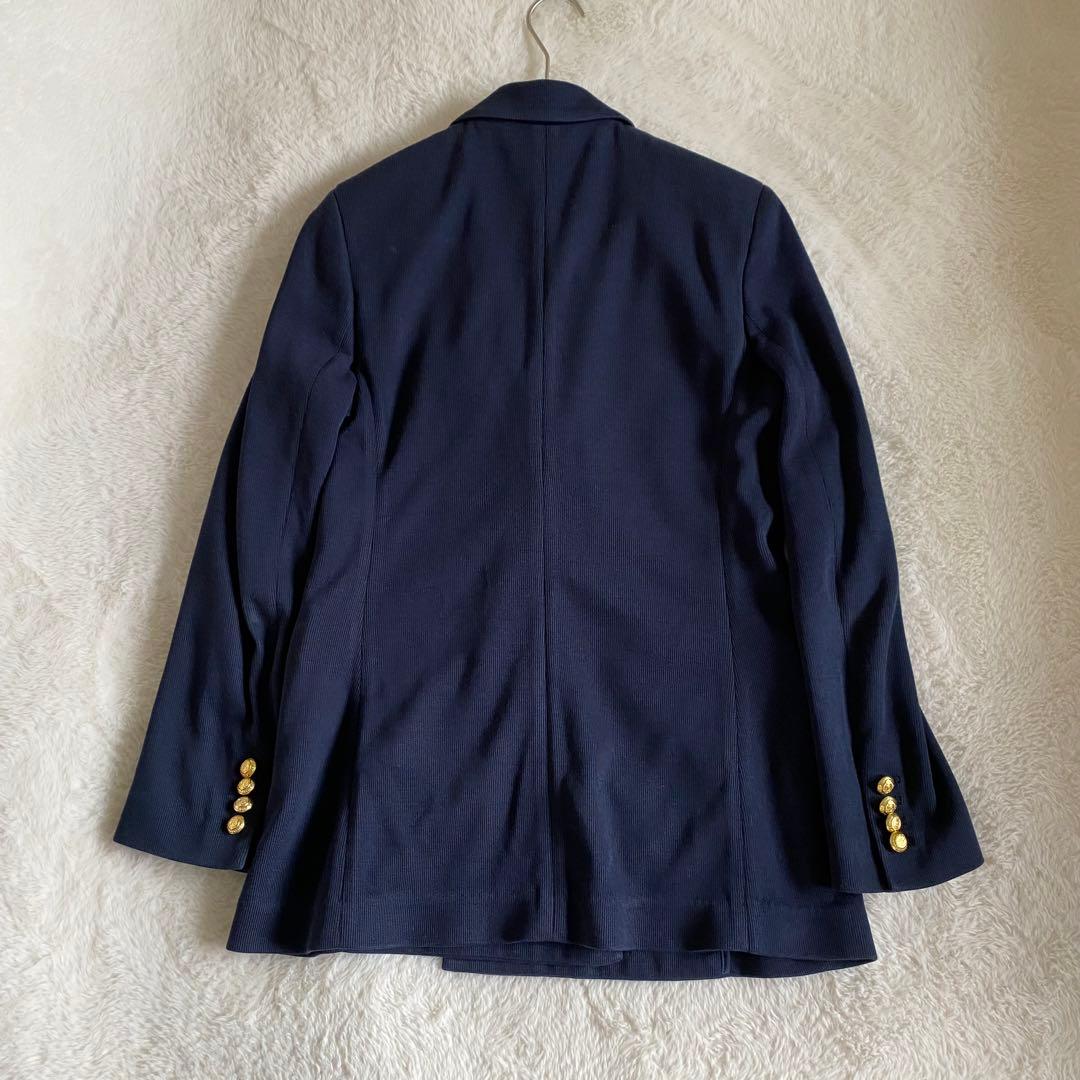 POLO RALPH LAUREN ニットダブルブレステッド　ジャケット　紺ブレ