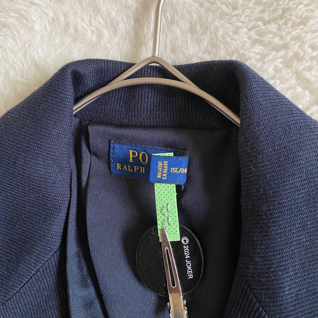 POLO RALPH LAUREN ニットダブルブレステッド　ジャケット　紺ブレ