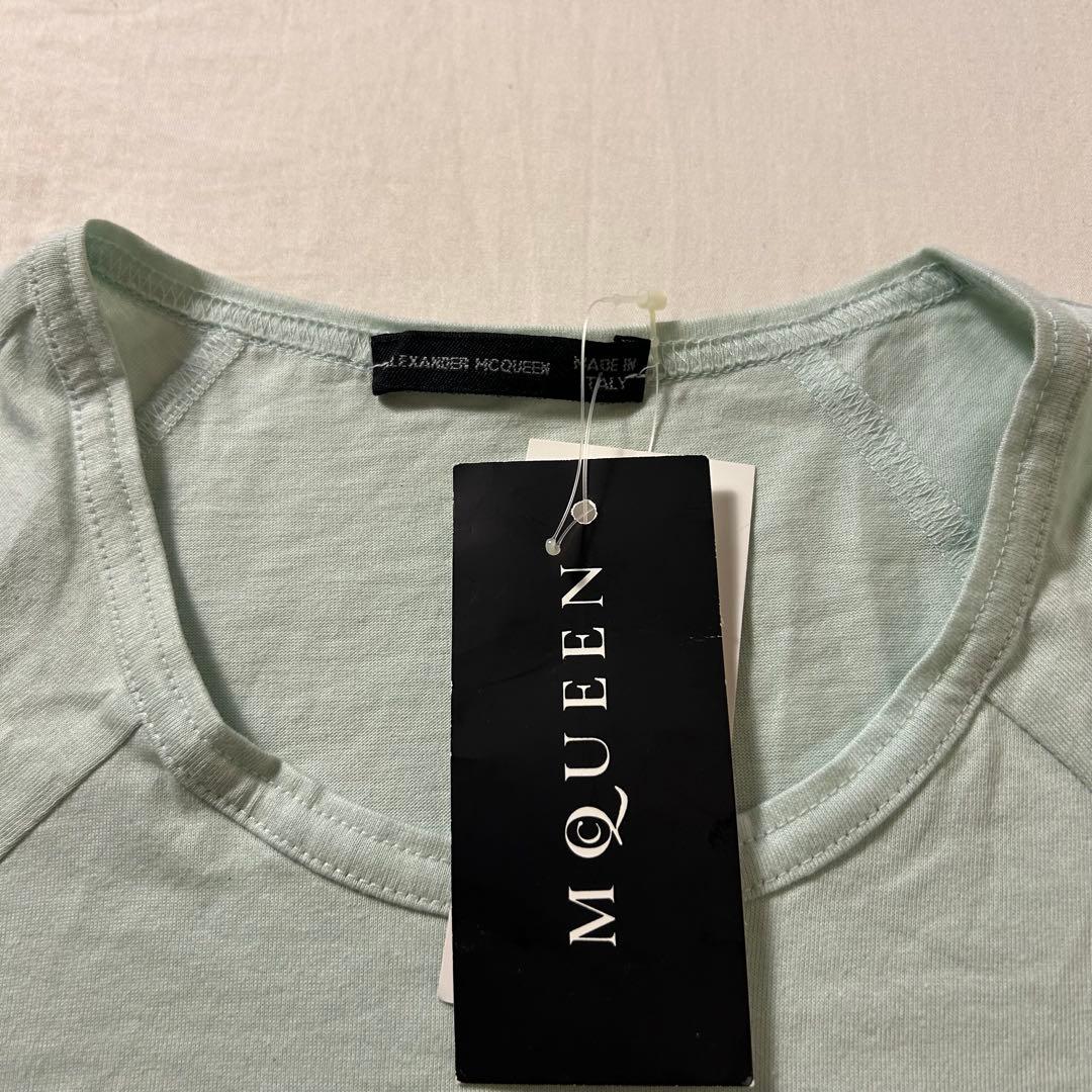 Alexander McQueen 本人期 刺繍 Tシャツ 46 イタリア製