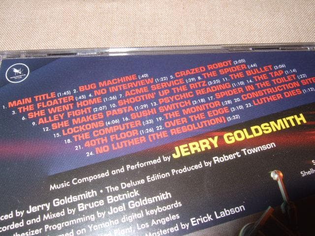 JERRY GOLDSMITH,新品,サウンドトラック,未来警察,RUNAWAY