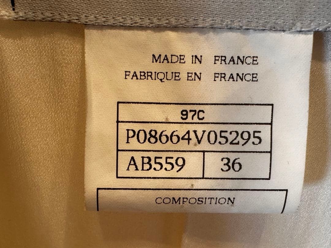 メルCHANEL BOUTIQUE 97cヴィンテージ　クルーズコレクショ
