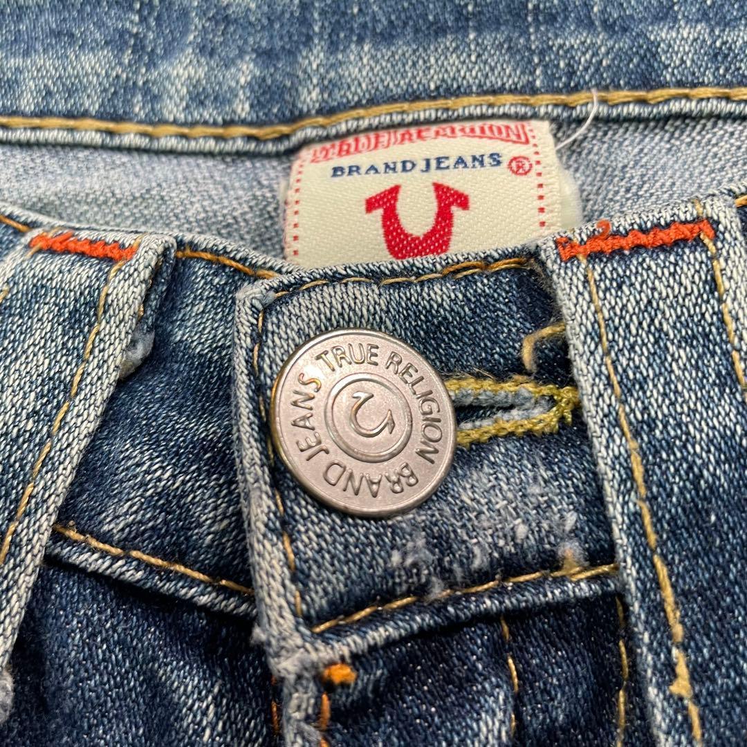 00s TRUE RELIGION USA製 フレアジーンズ y2k 平成ギャル