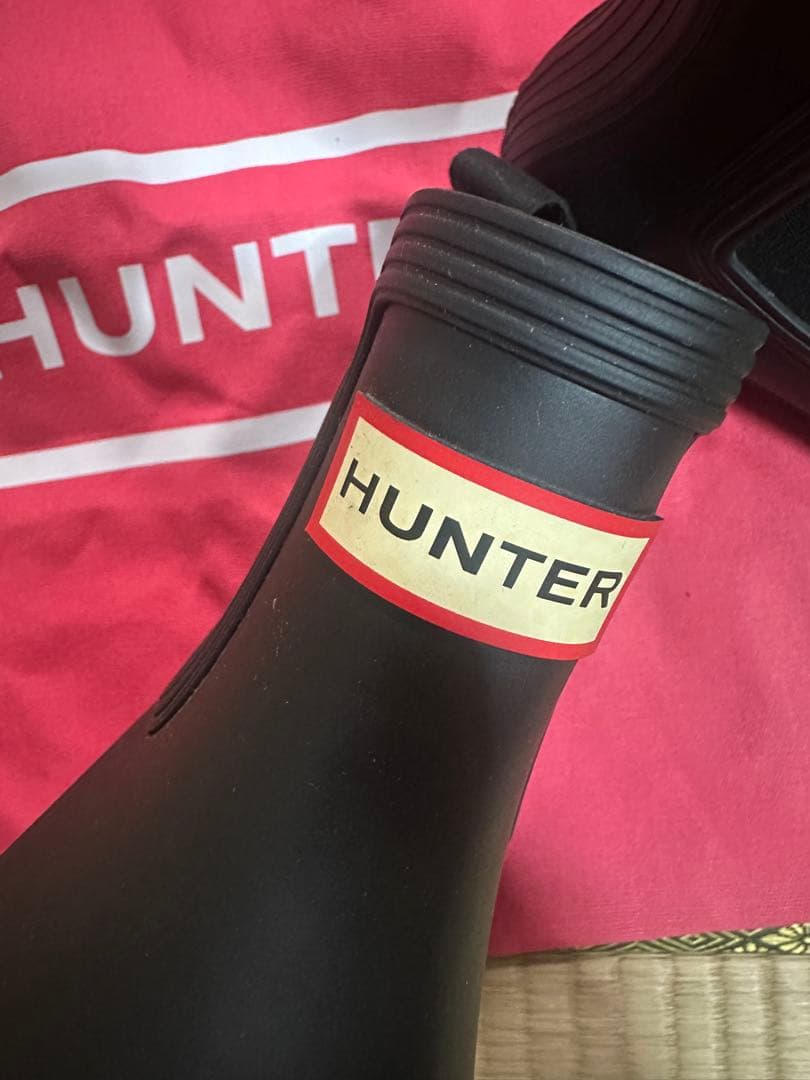 HUNTER ハンター　コマンドチェルシーブーツ　UK5（24㎝）サイドゴア