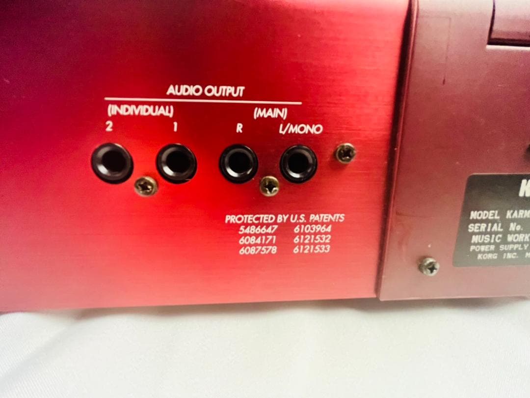 【動作確認済】KORG KARMA ACアダプタ付属