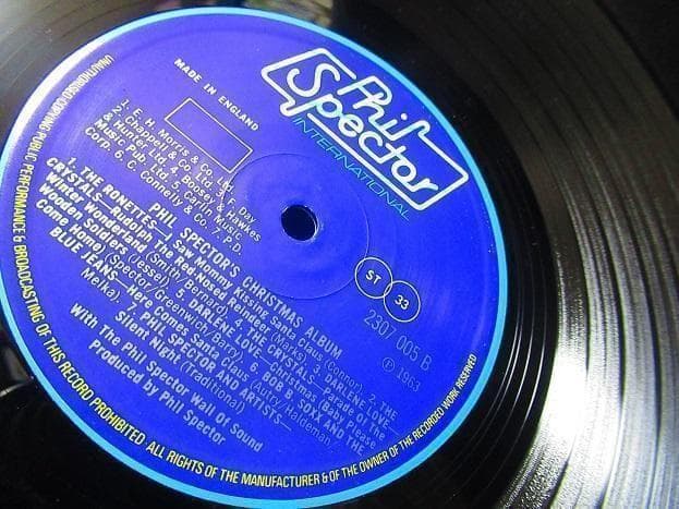 3【クリスマス 大人気LP/UK盤】フィルスペクター/ロネッツ/RONETTES