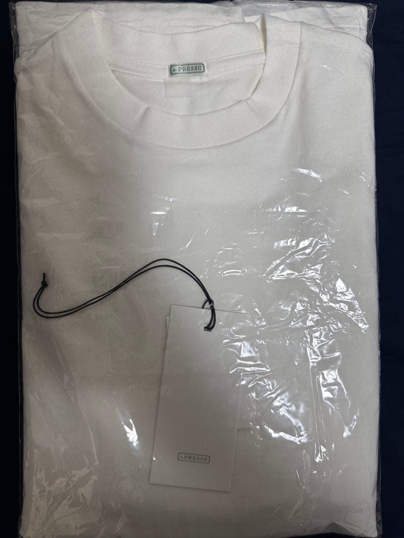 A.PRESSE アプレッセ Heavy Weight T-Shirt 白 3