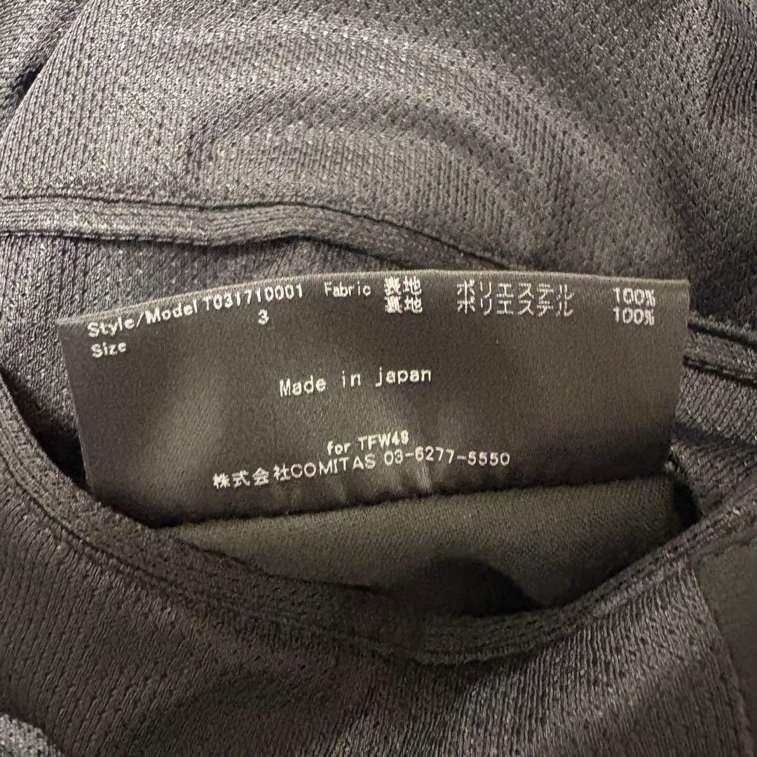 TFW49 SOFT 2B JACKET 黒 3サイズ