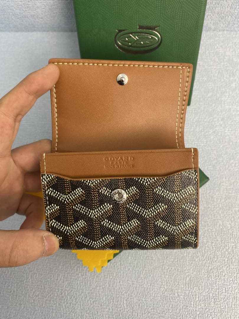 Goyard 二つ折り財布 ブラウン ベージュ