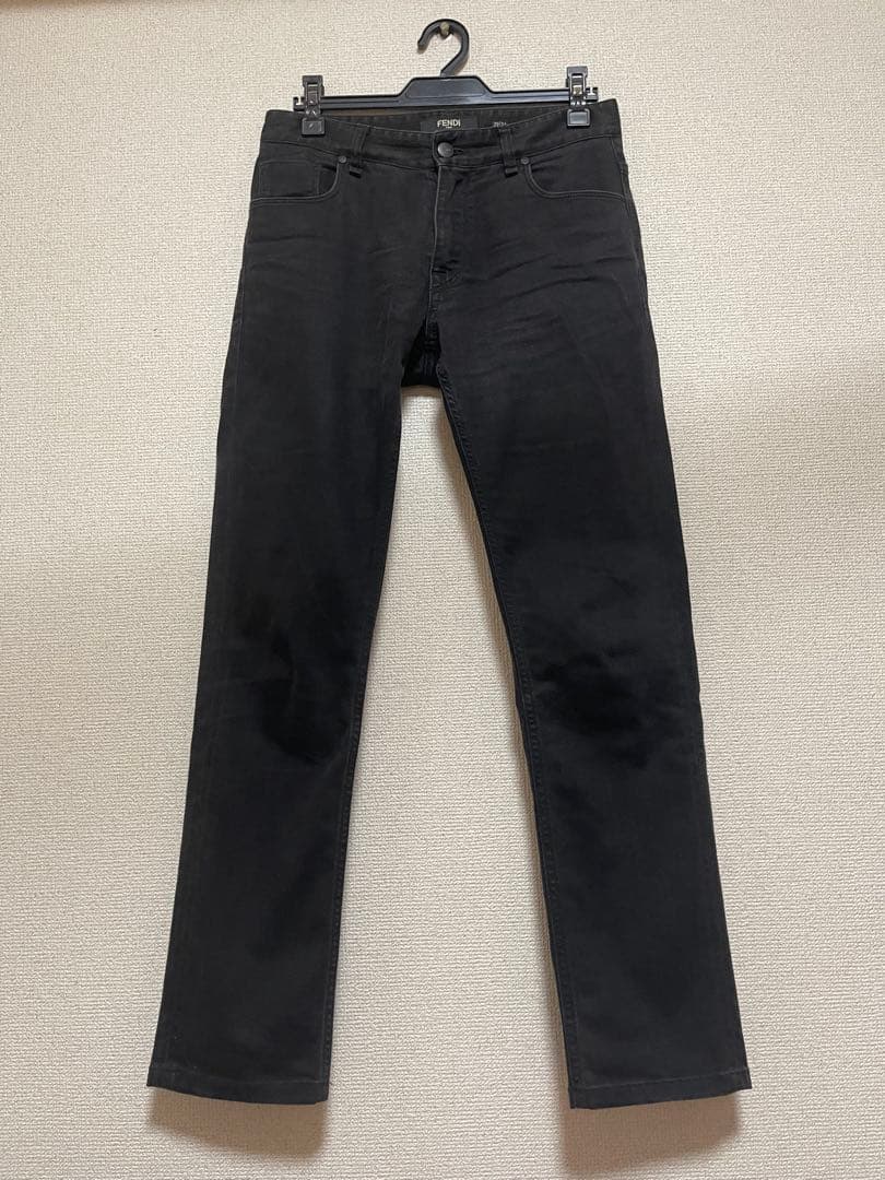 FENDI フェンディ　ブラック　デニム　denim