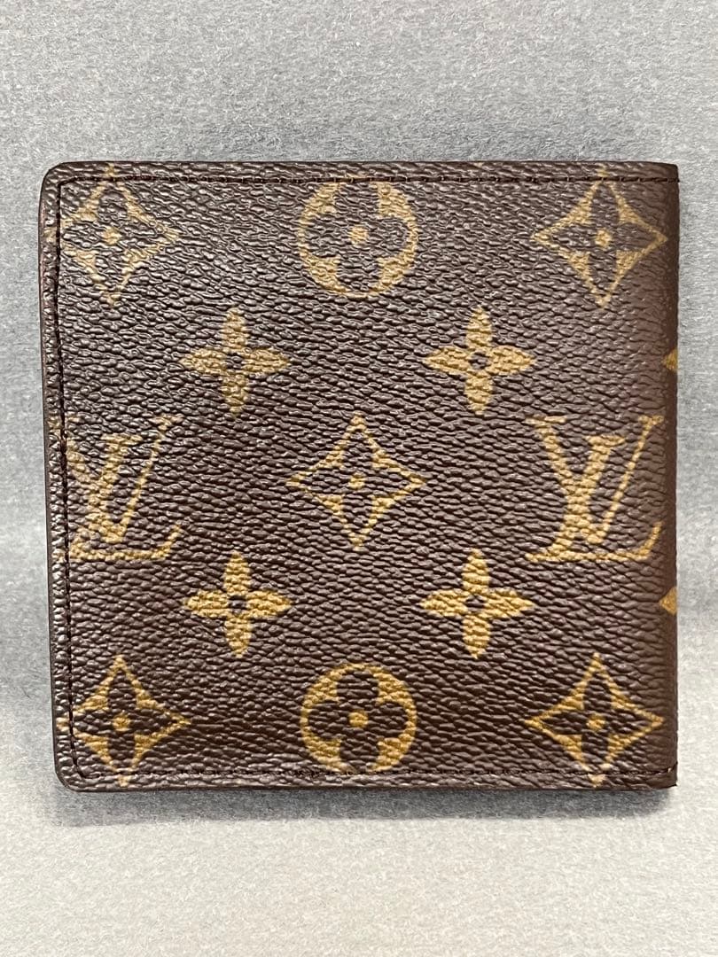【F】Louis Vuitton モノグラム 二つ折り財布
