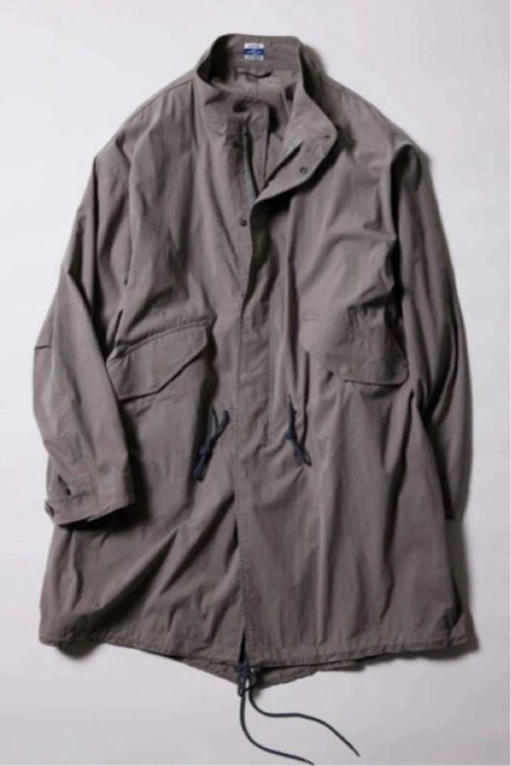 ADAM ET ROPE HOMME Fishtail Coat L グレー