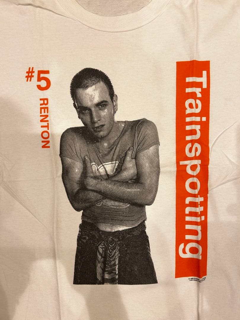 ビンテージ　実物　Trainspotting トレインスポッティング　Tシャツ