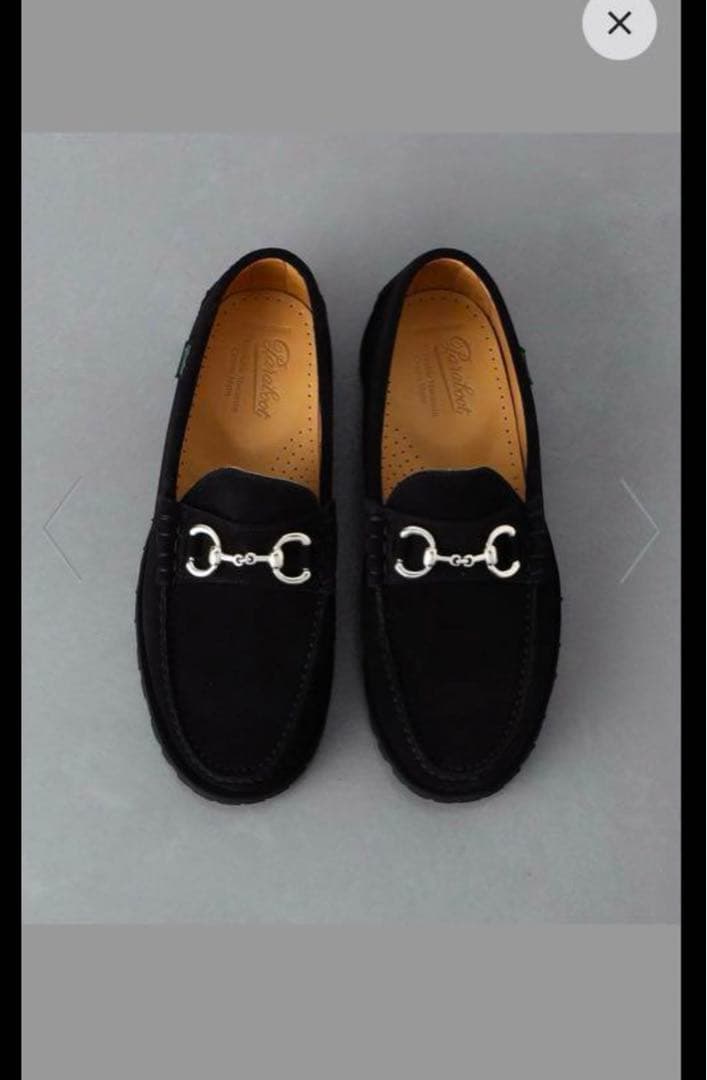 【別注】<Paraboot> スエード ビット ローファー　ユナイテッドアローズ