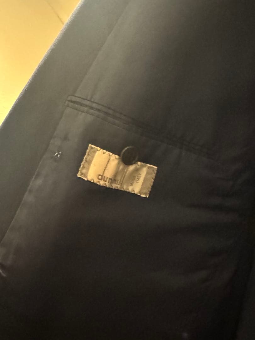 dunhill ネイビー ダブルブレストスーツ セットアップ
