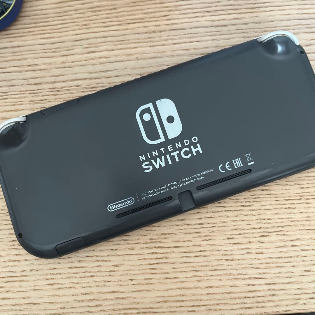 ジャンク品充電不良NintendoSwitchLite任天堂スイッチライトグレー