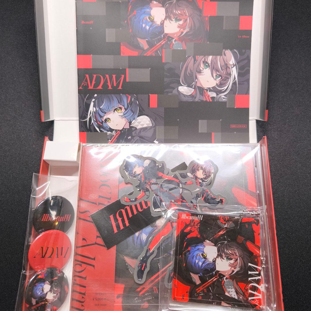 邦楽 Albemuth 1st album ADAM EVE