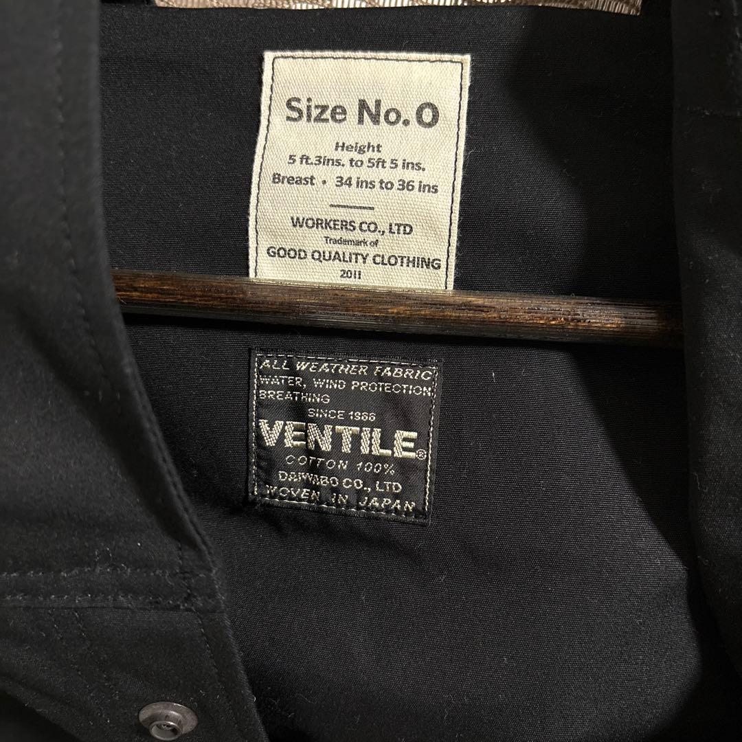 ジャケット・アウター Workers  Navy Smock Mod Ventile