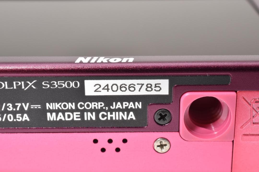 ニコン　Nikon CoolPix S3500　≪安心の動作確認済品≫