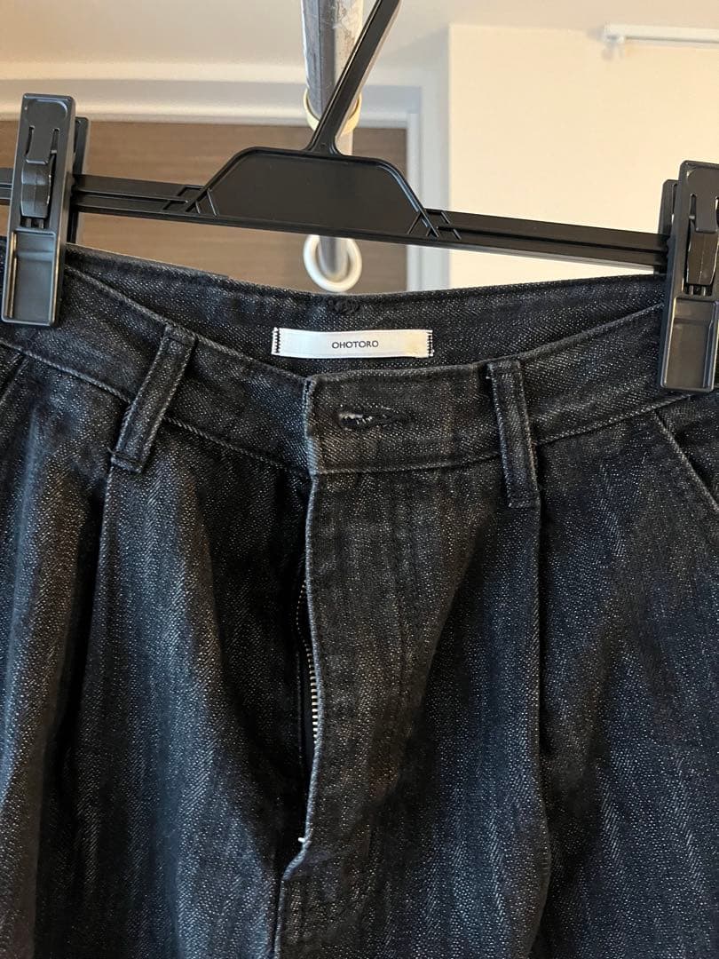 OHOTORO curve tucked jeans Sサイズ/short