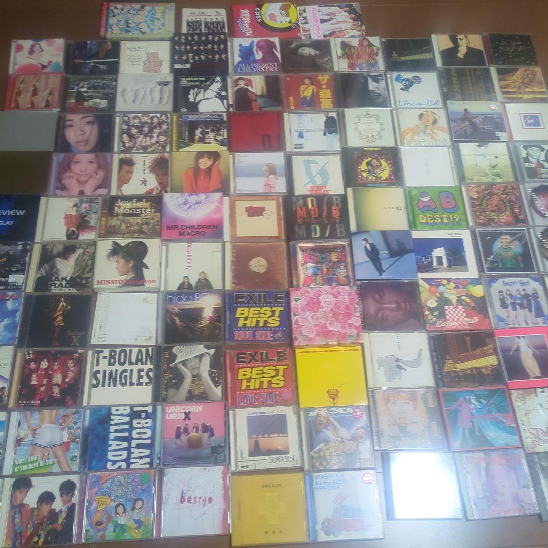 （画像見て！）邦楽CD100枚ほぼベストか名名盤 Bz.Mr.Children