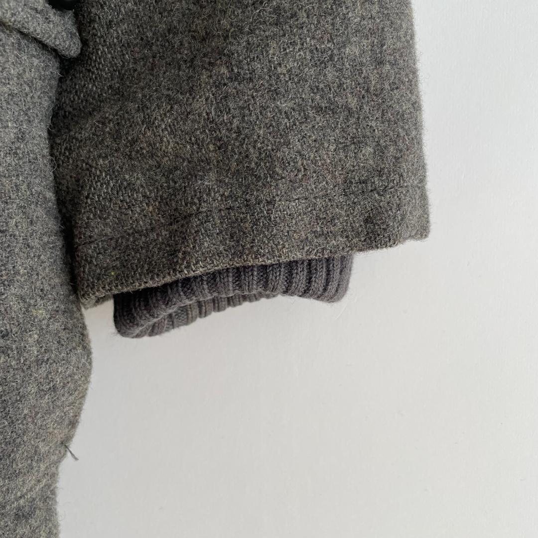 EEL (ie) オーロラマンコート S フーデッドボアコート パーカー ウール