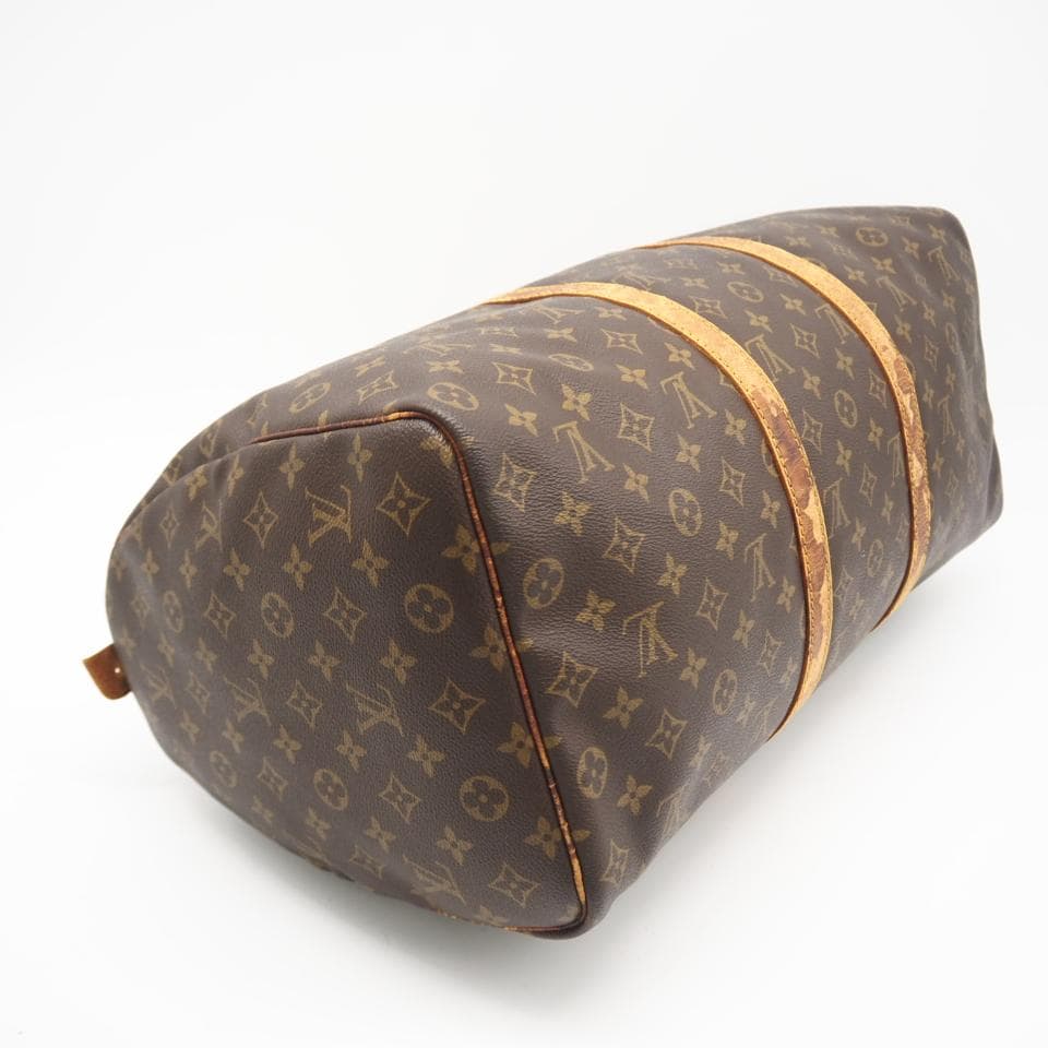 LOUIS VUITTON ボストンバッグ モノグラム キーポル50 ブラウン