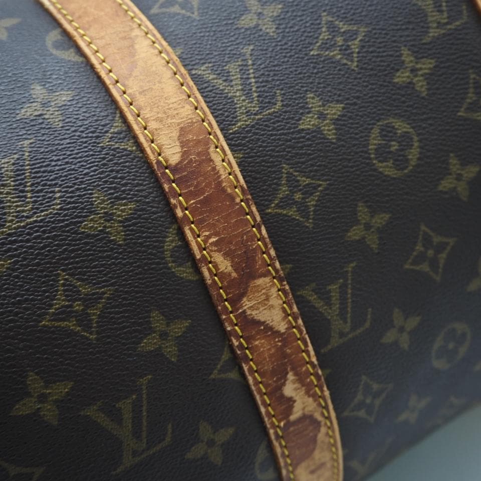 LOUIS VUITTON ボストンバッグ モノグラム キーポル50 ブラウン