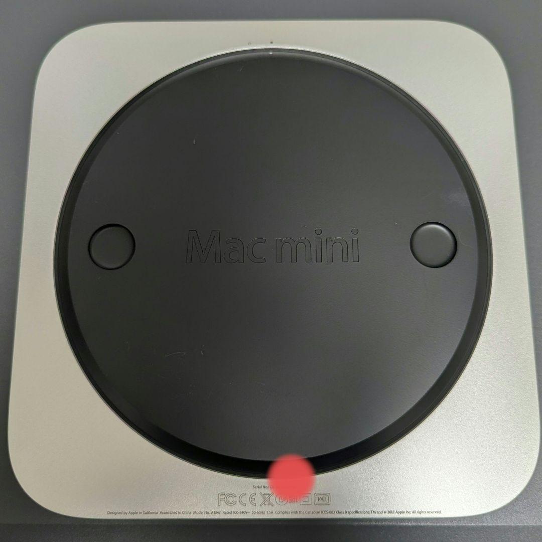 Macデスクトップ Mac mini /Late 2012 /Core i5 /8GB /500GB