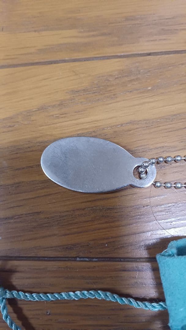 Tiffany & Co. 925 プレートネックレス