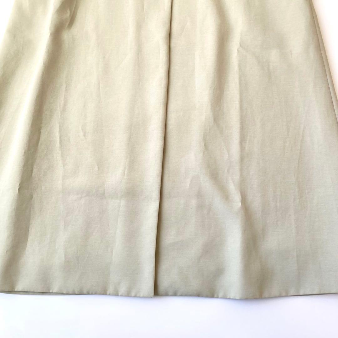 美品✨SLOBE IENA 定価2.3万円 ノーカラー コート　グリーン