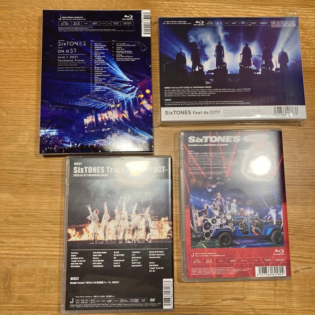 SixTONES DVD Blu-ray まとめ売り