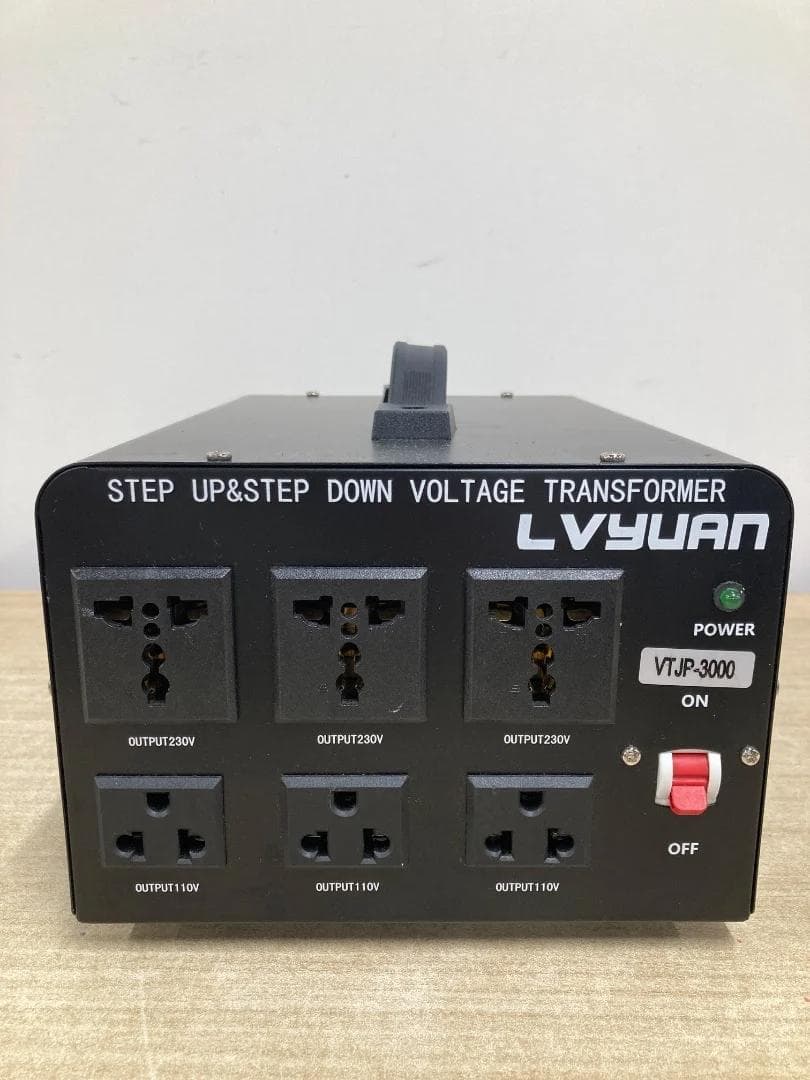 LVYUAN VTJP-3000 変圧器 3000VA 　「6250」