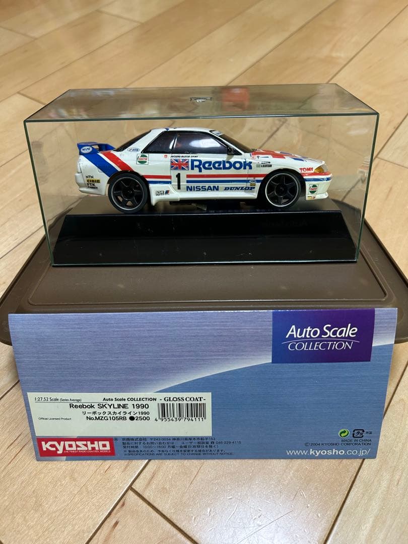 ホビーラジコン KYOSHO MINI-Z Reebok SKYLINE 1990 Gr.A