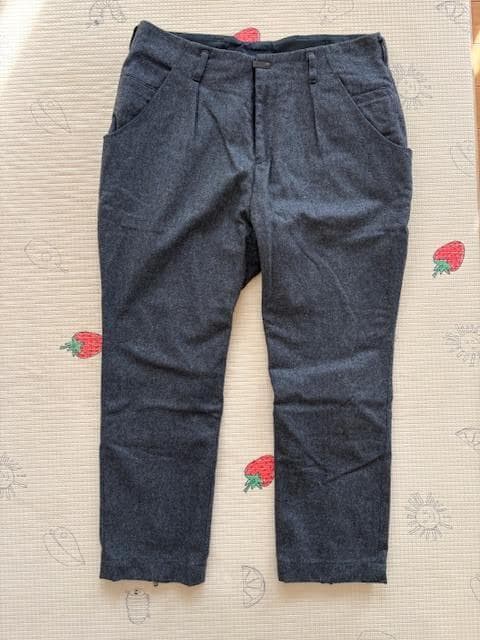 The Viridi-anne ウールメルトン フラノパンツ 3万8000円